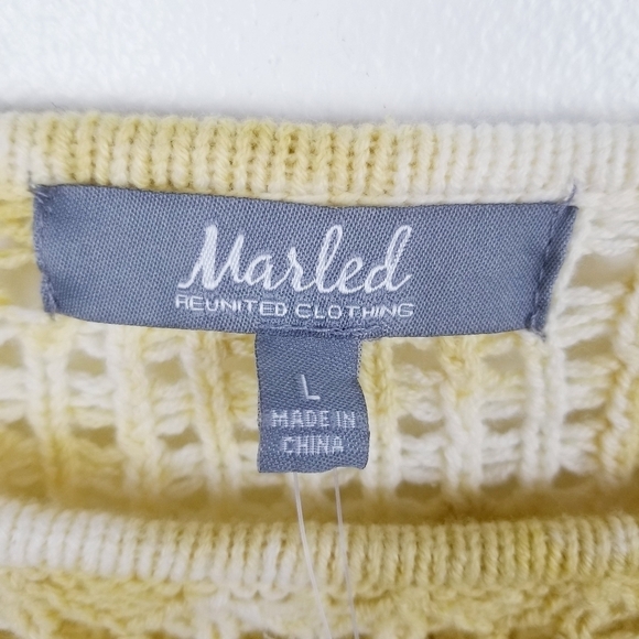 Marled Knit Oversized Sweater NWT Large - Picture 3 of 7